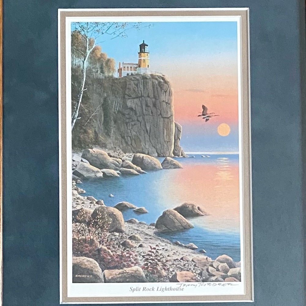 Split Rock Lighthouse Print Jerry Raedeke - Picture 4 of 12